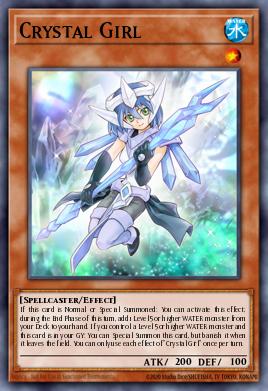 Card: Crystal Girl