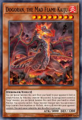 Card: Dogoran, the Mad Flame Kaiju