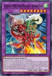 Card: Elemental HERO Flame Wingman - Infernal Rage