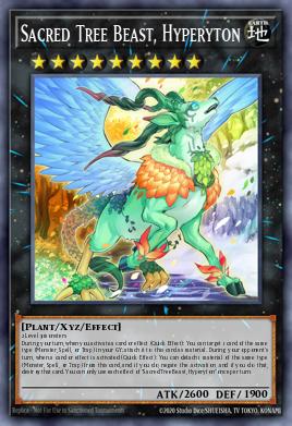 Card: Sacred Tree Beast, Hyperyton