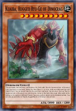 Card: Kuaiba, Rugged Ryu-Ge of Dinocrag