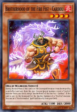 Card: Brotherhood of the Fire Fist - Caribou
