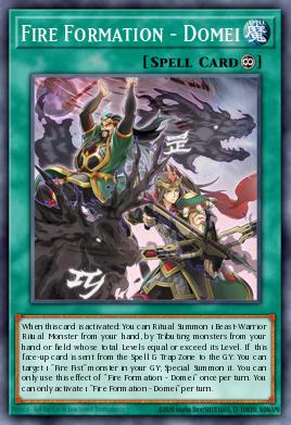 Card: Fire Formation - Domei