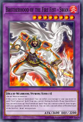 Card: Brotherhood of the Fire Fist - Swan