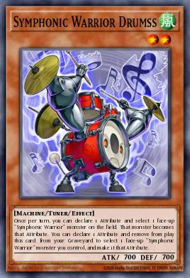 Card: Symphonic Warrior Drumss
