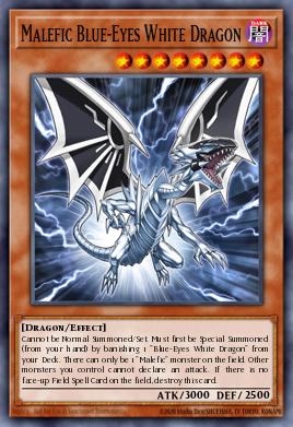 Card: Malefic Blue-Eyes White Dragon