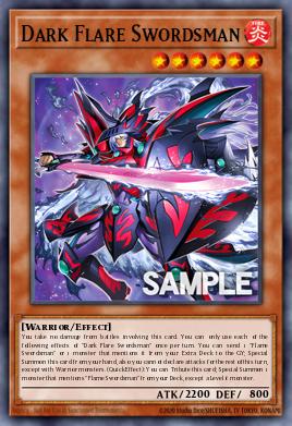 Card: Dark Flare Swordsman
