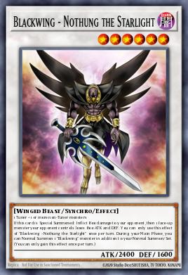 Card: Blackwing - Nothung the Starlight