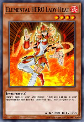 Card: Elemental HERO Lady Heat