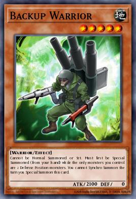 Card: Backup Warrior