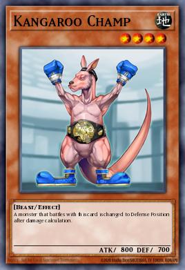 Card: Kangaroo Champ