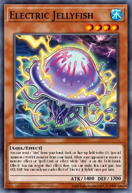 Card: Electric Jellyfish