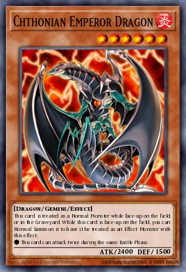 Card: Chthonian Emperor Dragon