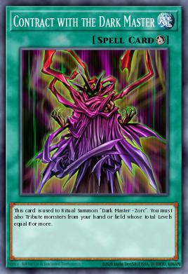 Card: Contract with the Dark Master