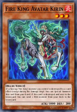 Card: Fire King Avatar Kirin