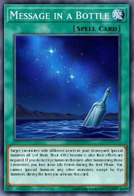 Card: Message in a Bottle