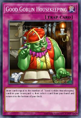 Card: Good Goblin Housekeeping