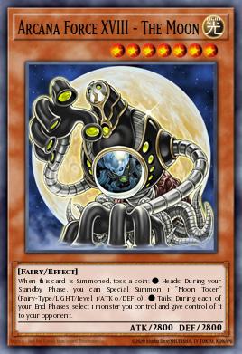 Card: Arcana Force XVIII - The Moon