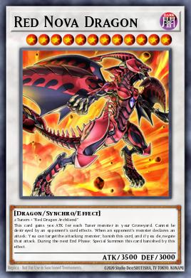 Card: Red Nova Dragon