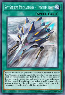Card: Sky Striker Mecharmory - Hercules Base