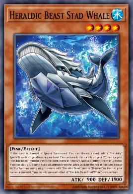 Card: Heraldic Beast Stad Whale