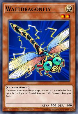 Card: Wattdragonfly