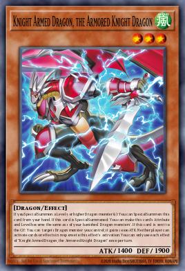 Card: Knight Armed Dragon, the Armored Knight Dragon