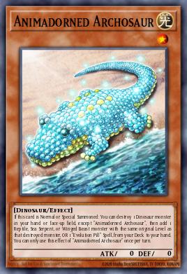 Card: Animadorned Archosaur