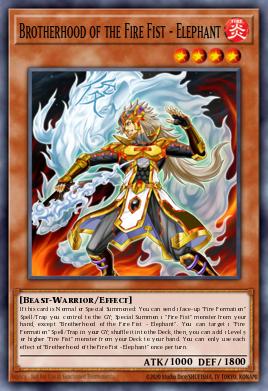 Card: Brotherhood of the Fire Fist - Elephant