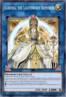 Card: Curious, the Lightsworn Dominion