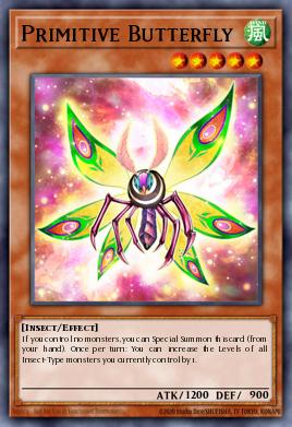 Card: Primitive Butterfly