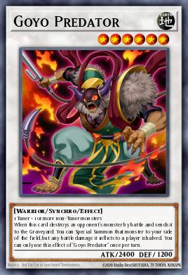 Card: Goyo Predator