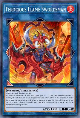 Card: Ferocious Flame Swordsman