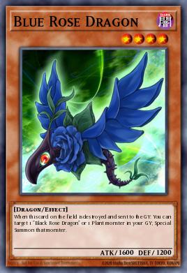 Card: Blue Rose Dragon