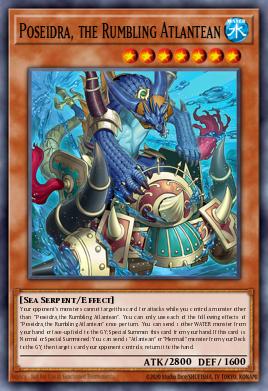 Card: Poseidra, the Storming Atlantean