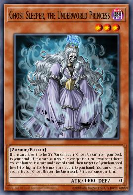 Card: Ghost Sleeper, the Underworld Princess