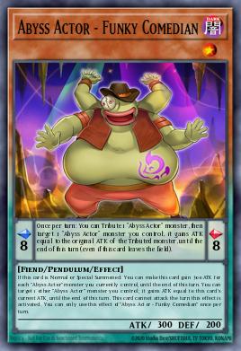 Card: Abyss Actor - Funky Comedian