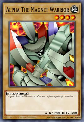 Card: Alpha The Magnet Warrior