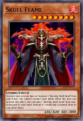 Card: Skull Flame